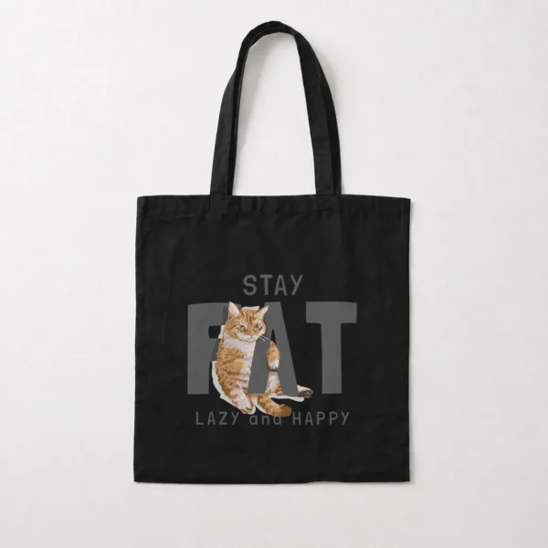 توت بگ گربه طرح Lazy and Happy کد 14971
