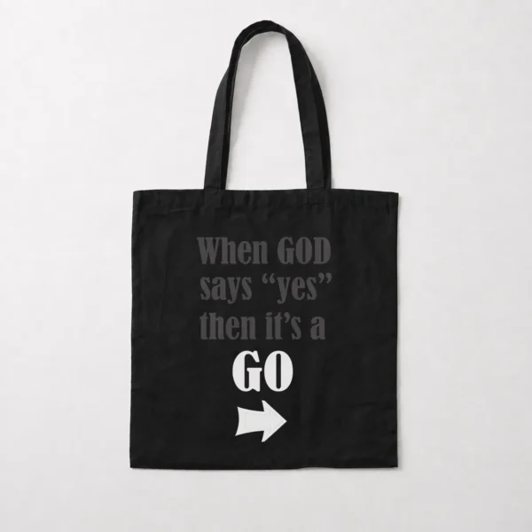 توت بگ نوشته When God Says Yes Then It’s a Go کد 1509