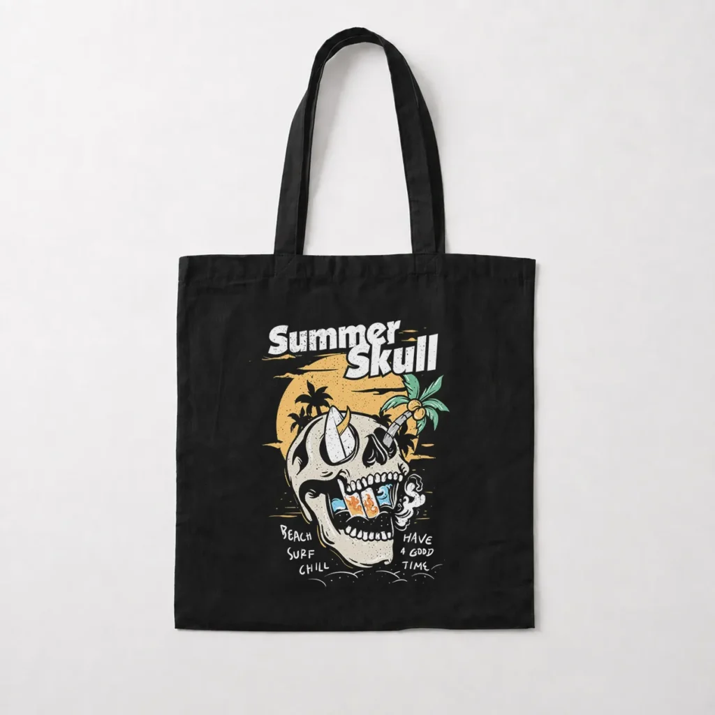 توت بگ جمجمه طرح Summer Skull کد 15141
