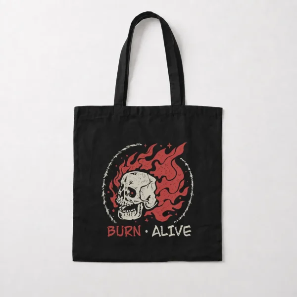 توت بگ جمجمه طرح Burn Alive کد 15359