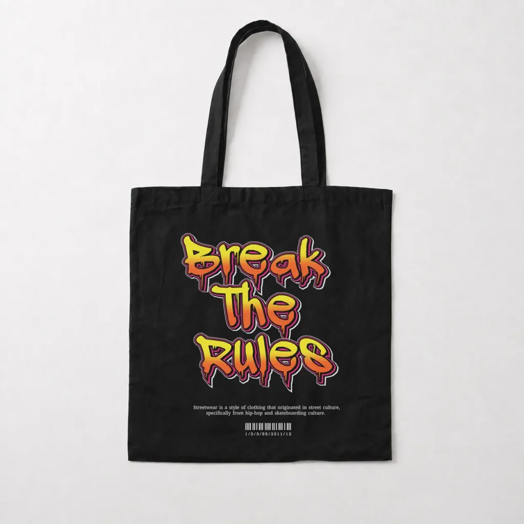 توت بگ گرافیتی طرح Break The Rules کد 1541