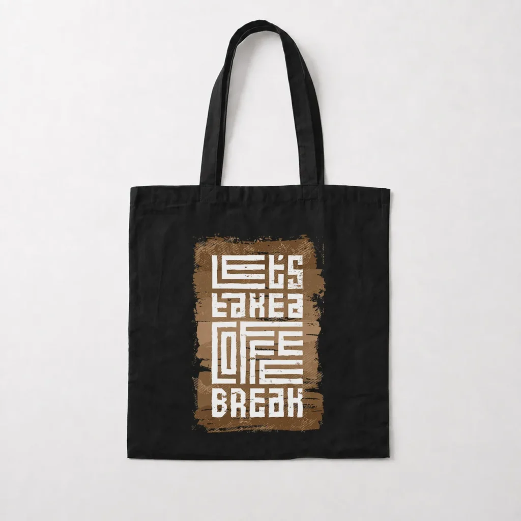 توت بگ طرح Let's Take A Coffee Break کد 15410