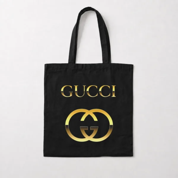 توت بگ گوچی طرح لوگوی طلایی (Gucci) کد 1542
