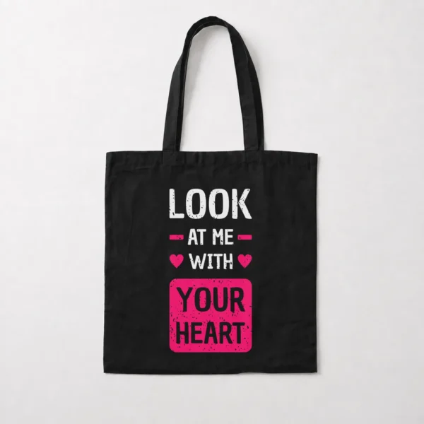 توت بگ عاشقانه طرح Look At Me With Your Heart کد 15505