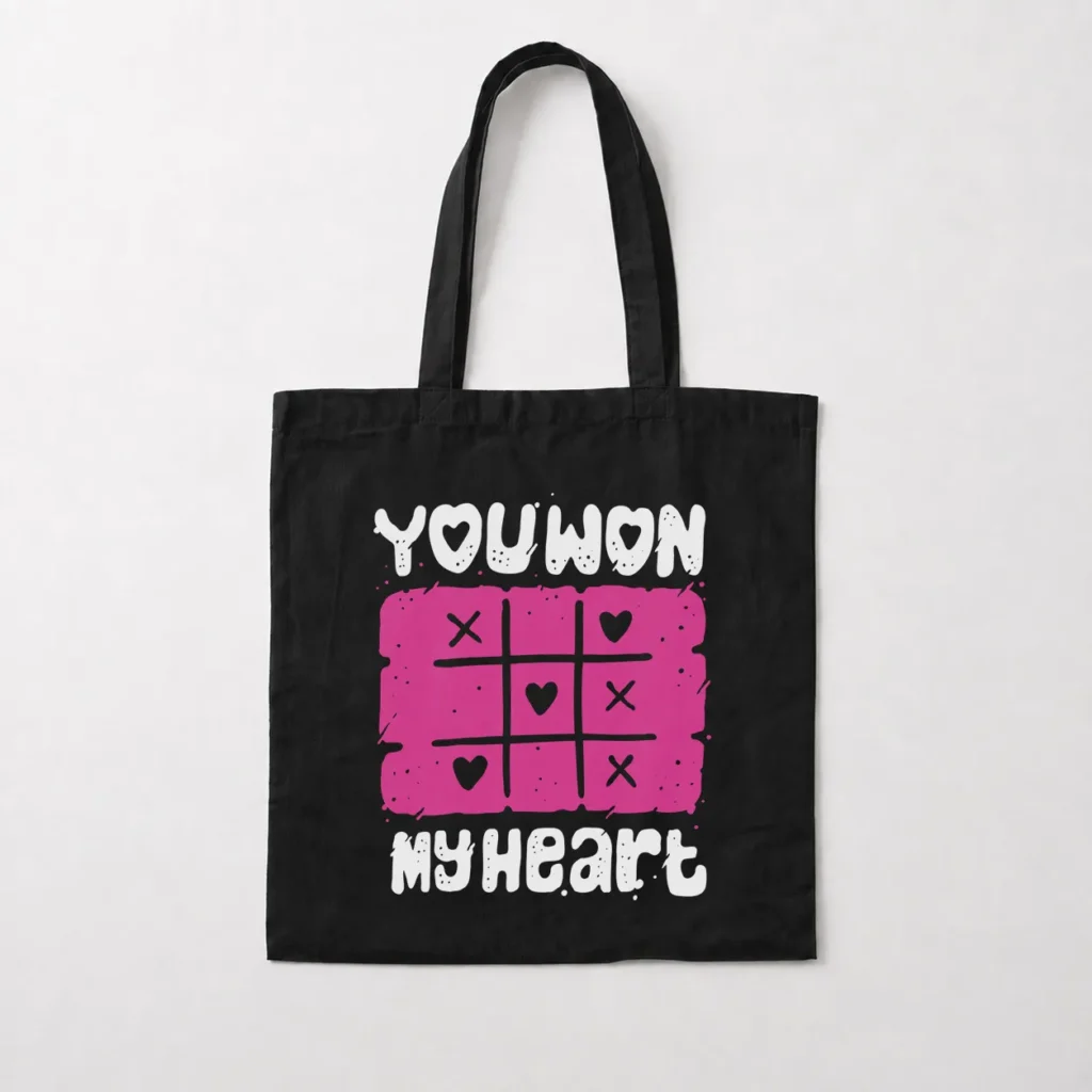 توت بگ عاشقانه طرح You Won My Heart کد 15508