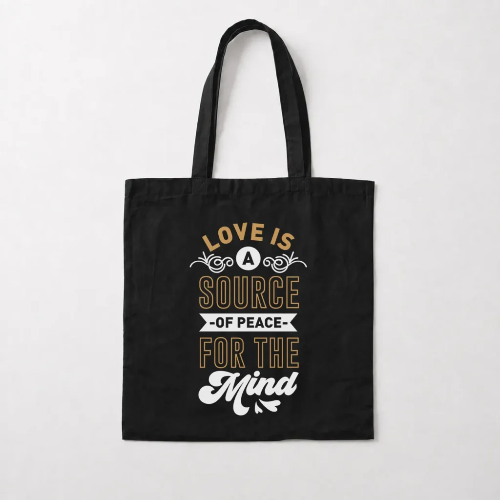توت بگ طرح Love Is A Source Of Peace کد 15513