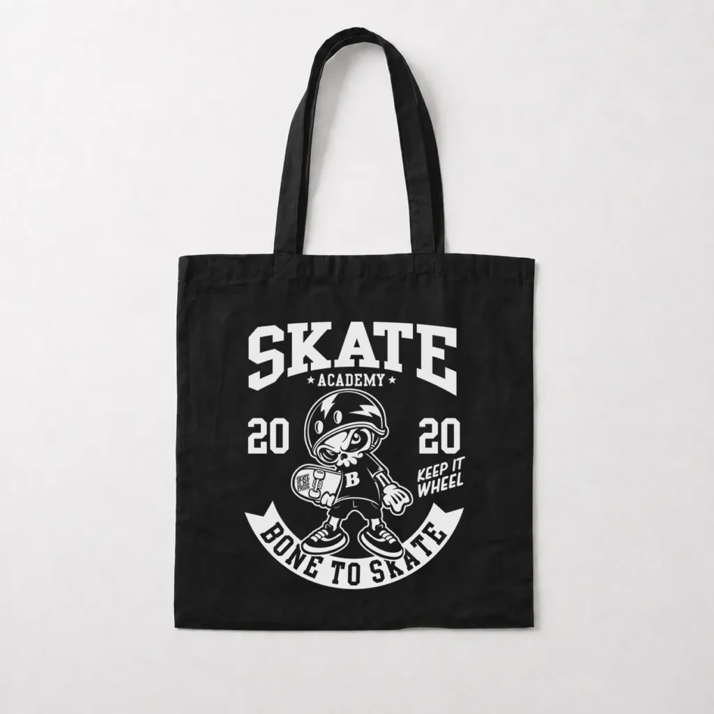 توت بگ اسکیت‌برد طرح Skate Academy Bone To Skate کد 15532