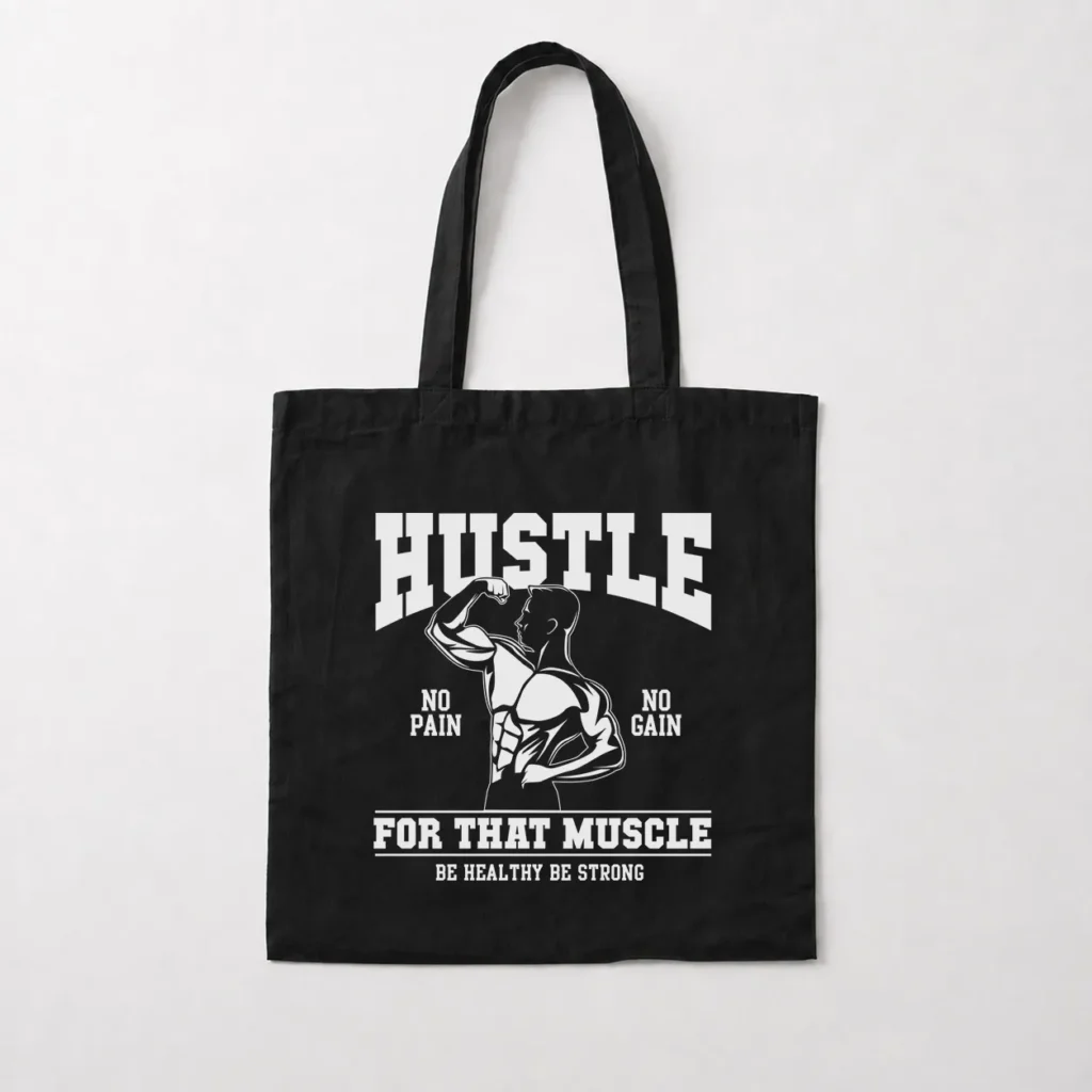 توت بگ بدنسازی طرح Hustle No Pain No Gain کد 15541