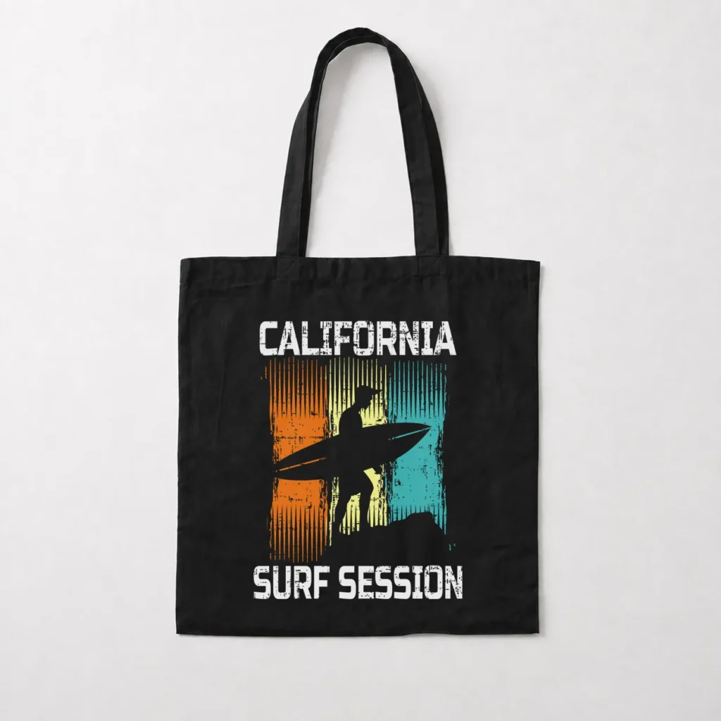 توت بگ ساحلی طرح Surf Session California کد 15573