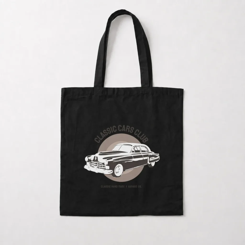 توت بگ ماشین کلاسیک طرح Classic Cars Club کد 15591
