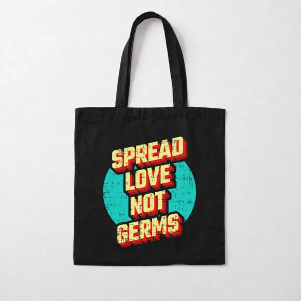 توت بگ تایپوگرافی طرح Spread Love Not Germs کد 15612