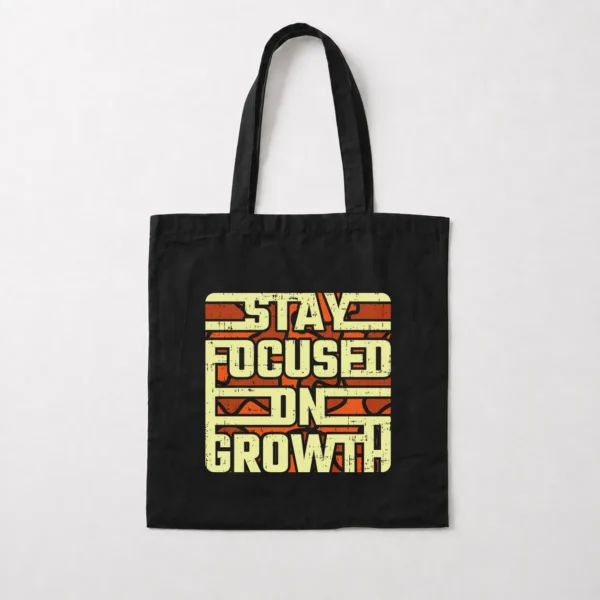 توت بگ تایپوگرافی طرح Stay Focused on Growth کد 15613