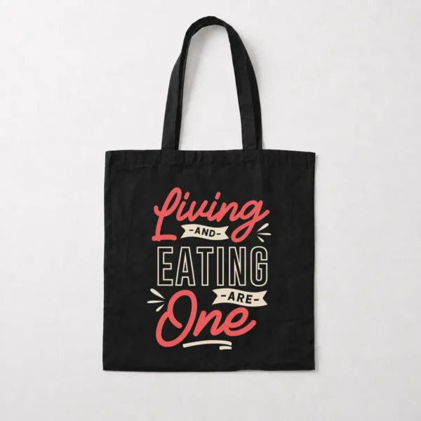 توت بگ تایپوگرافی طرح Living and Eating are One کد 15619