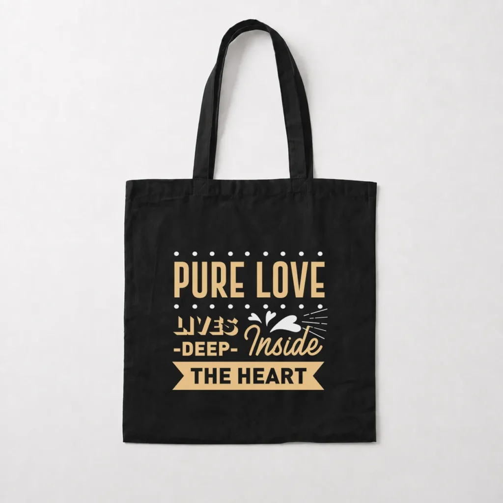 توت بگ عاشقانه طرح Pure Love کد 15624