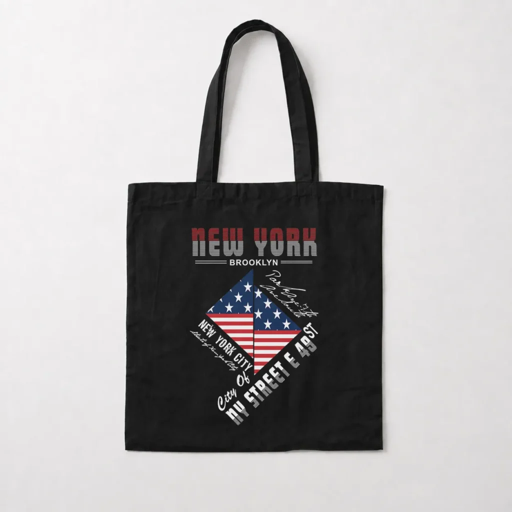 توت بگ طرح پرچم New York Brooklyn کد 15707