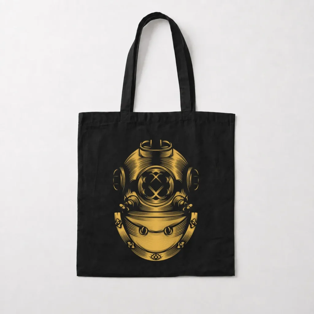 توت بگ کلاه غواصی طرح وینتیج (Diving Helmet) کد 15781