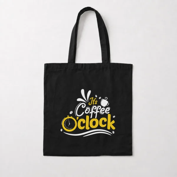 توت بگ قهوه طرح It's Coffee O'clock کد 15844