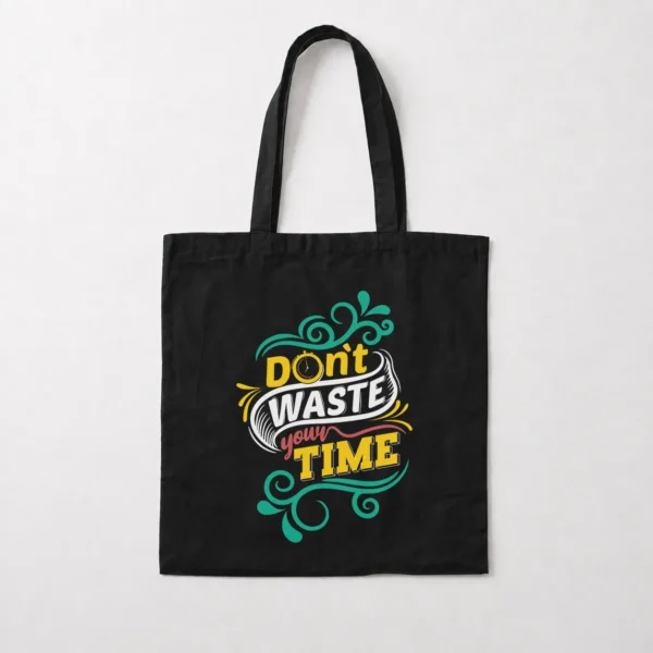توت بگ تایپوگرافی طرح Don't Waste Your Time کد 15848