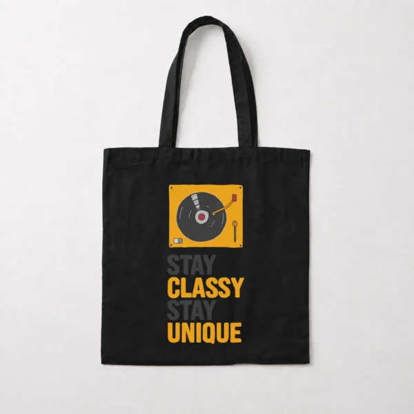 توت بگ گرام‌افون طرح Stay Classy Stay Unique کد 15853