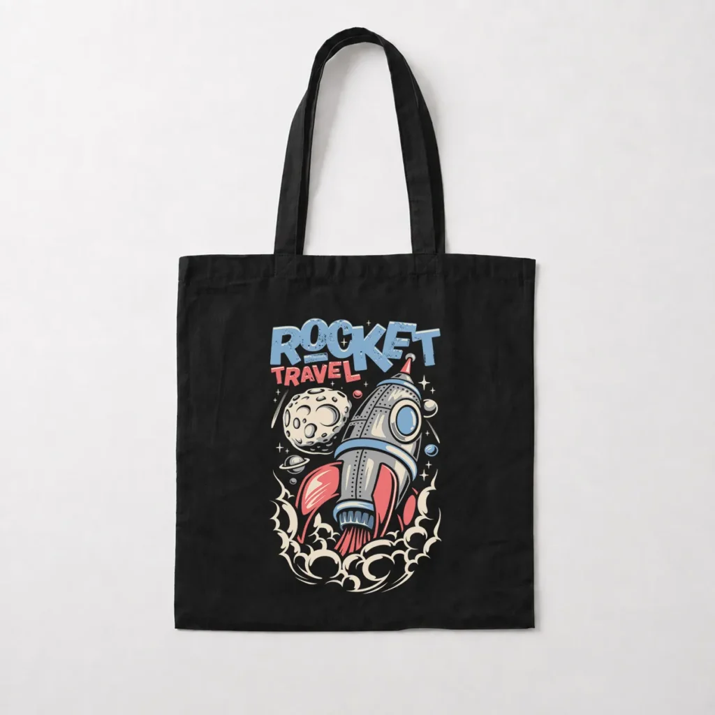 توت بگ فضایی طرح Rocket Travel کد 15864