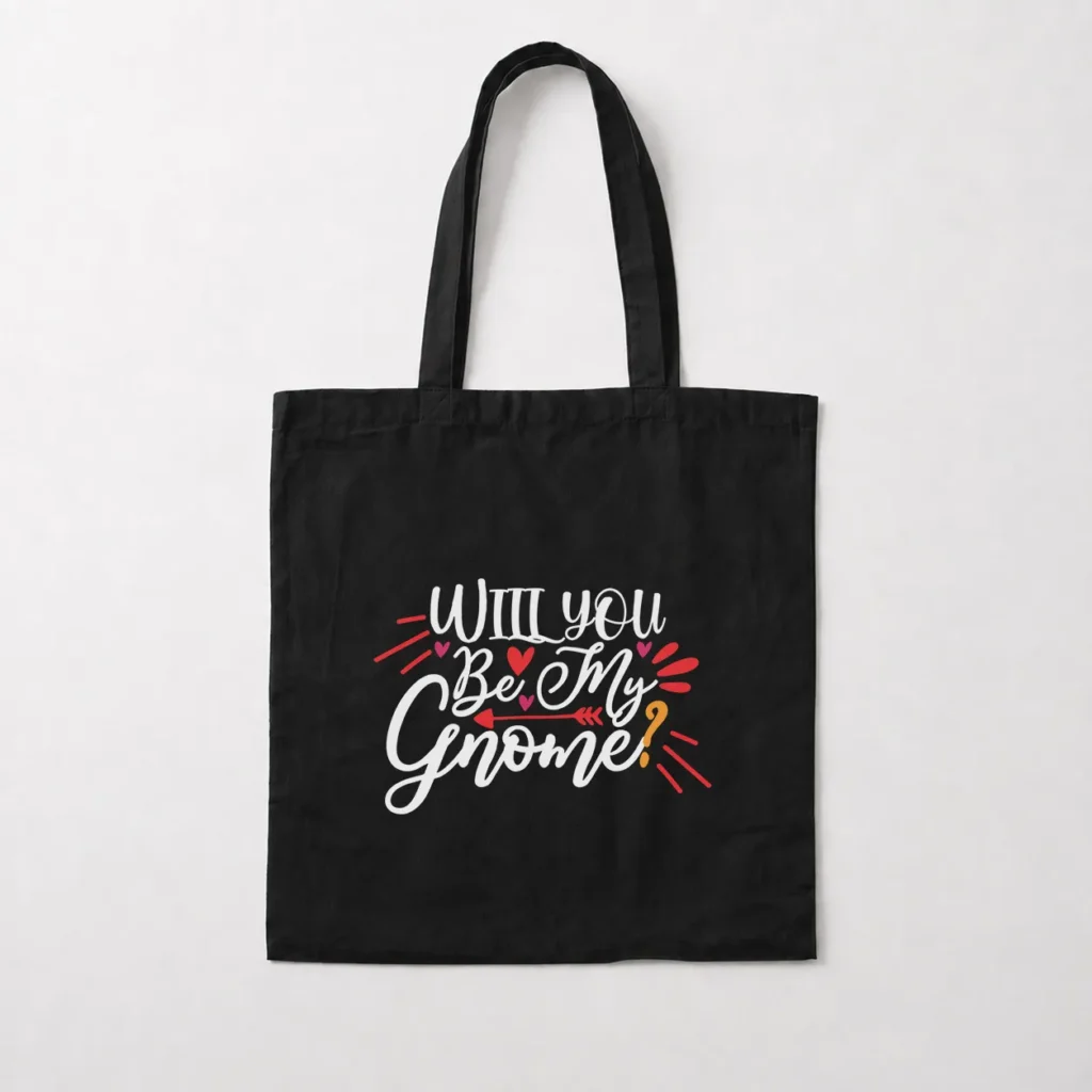 توت بگ عاشقانه طرح Will You Be My Gnome کد 15869