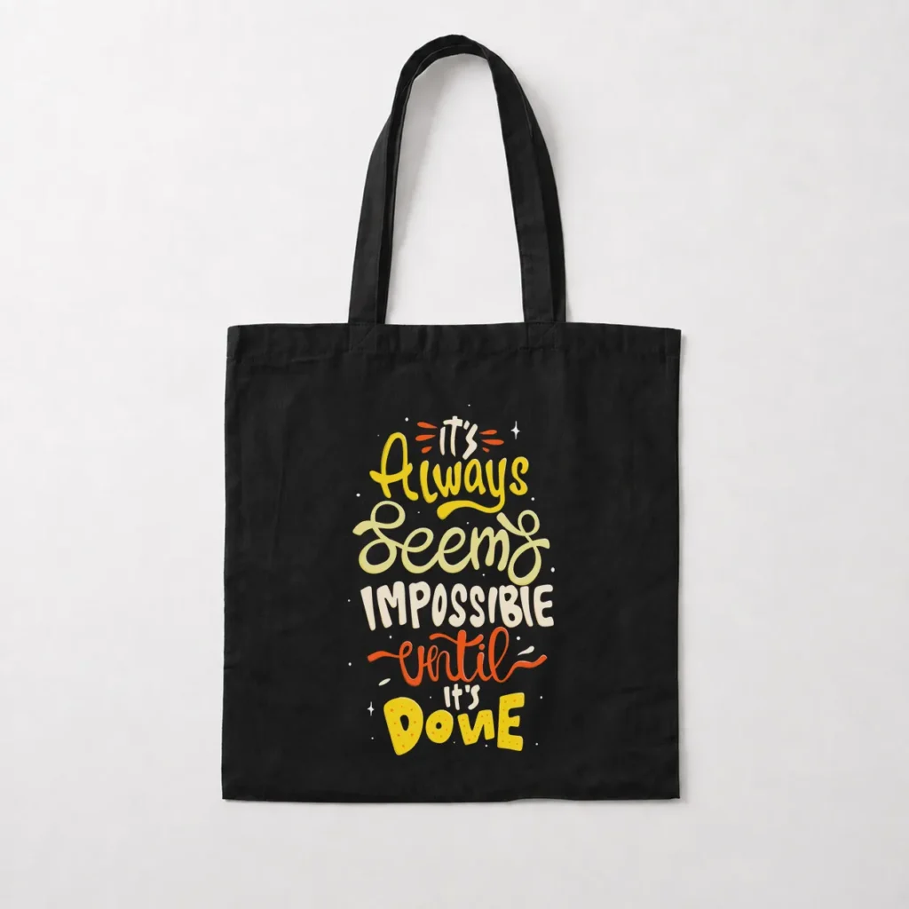 توت بگ انگیزشی طرح Until It’s Done کد 15885
