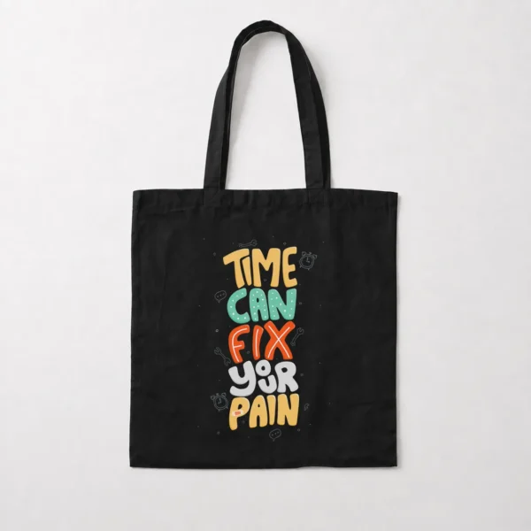 توت بگ تایپوگرافی طرح Time Can Fix Your Pain کد 15888
