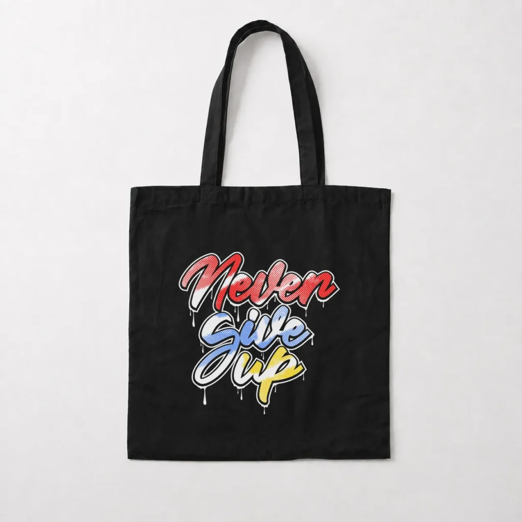 توت بگ انگیزشی طرح Never Give Up کد 15967
