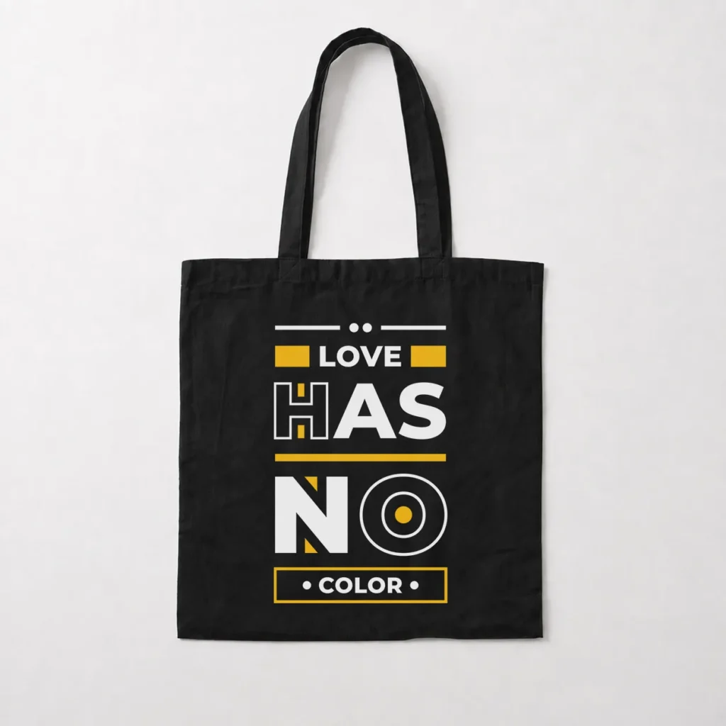 توت بگ طرح Love Has No Color کد 16010