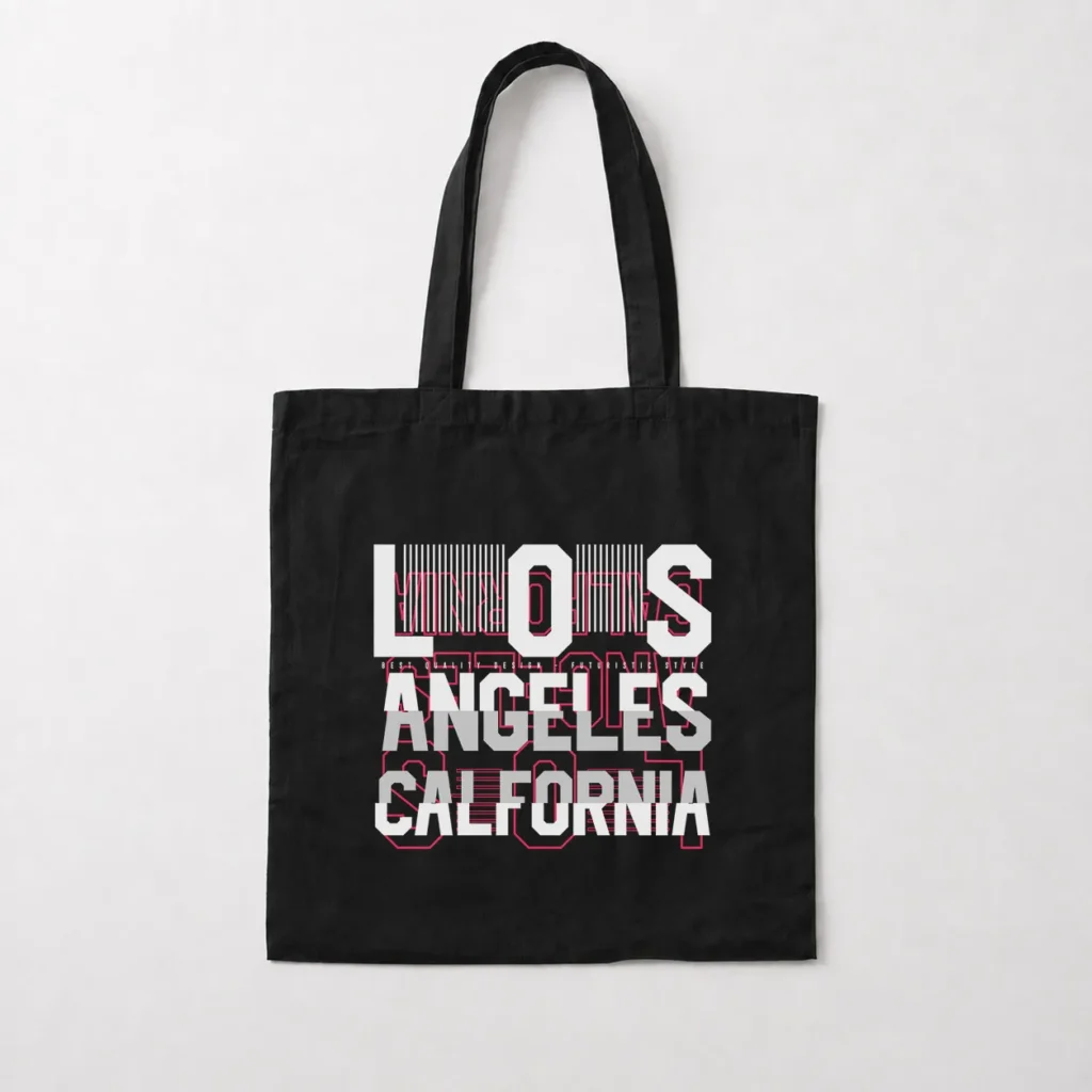 توت بگ تایپوگرافی Los Angeles California کد 16050