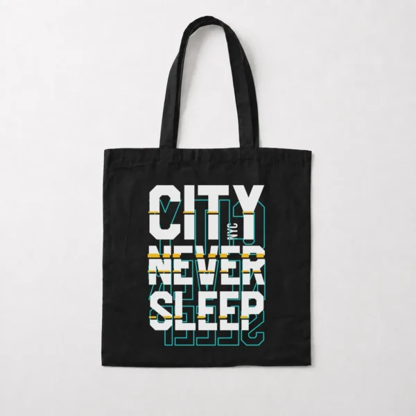 توت بگ تایپوگرافی City Never Sleep NYC کد 16068