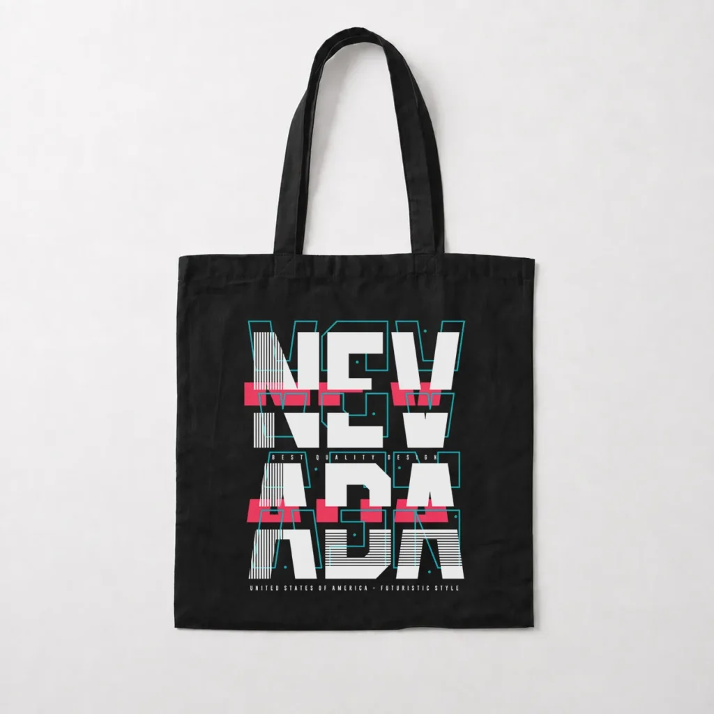 توت بگ نیویورک طرح USA Typography کد 16095