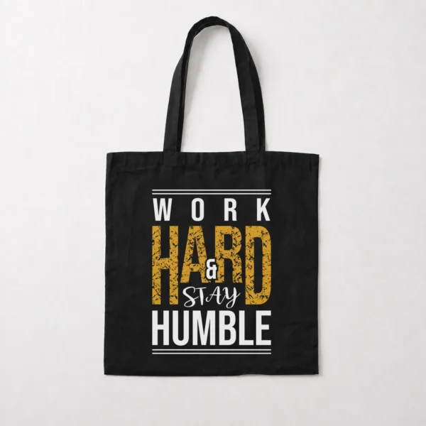 توت بگ انگیزشی طرح Work Hard & Stay Humble کد 16119