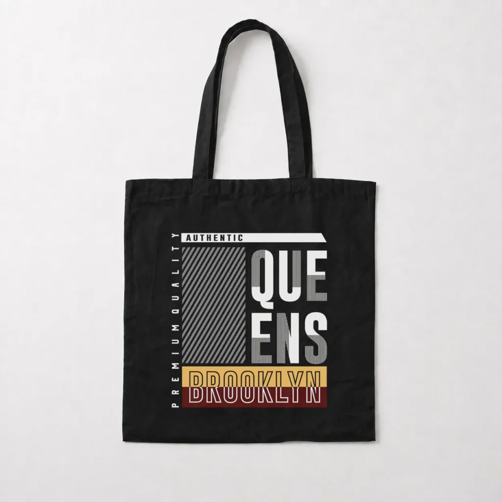 توت بگ تایپوگرافی Queens Brooklyn Authentic کد 16143
