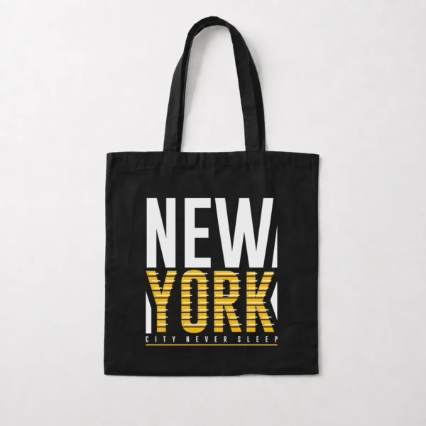 توت بگ تایپوگرافی New York City Never Sleeps کد 16154