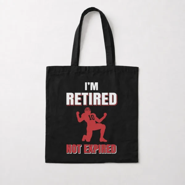 توت بگ فوتبال آمریکایی طرح I'm Retired Not Expired کد 16267