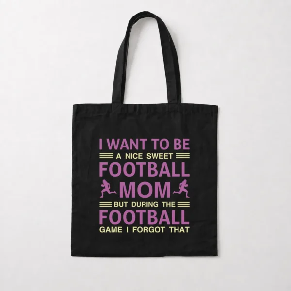 توت بگ فوتبال آمریکایی طرح Football Mom کد 16275