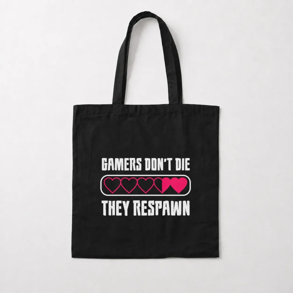 توت بگ گیمینگ طرح Gamers Don't Die They Respawn کد 16309