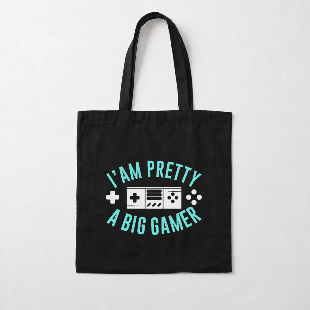 توت بگ گیمینگ طرح I Am Pretty a Big Gamer کد 16317