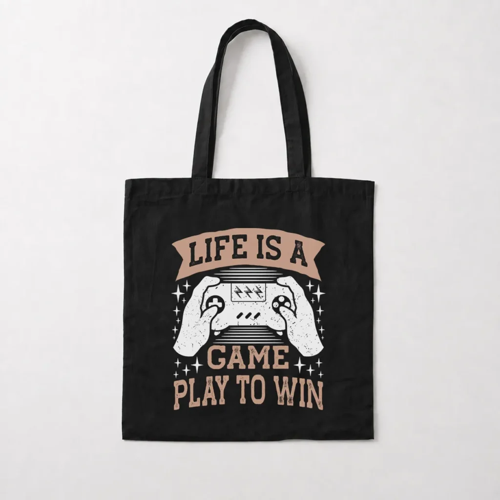 توت بگ گیمینگ طرح Life Is a Game Play to Win کد 16326