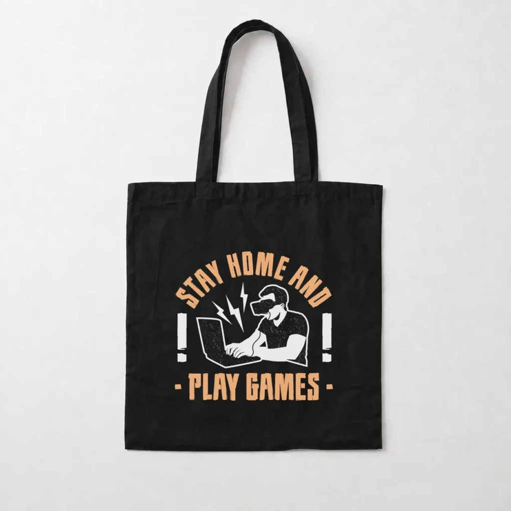 توت بگ گیمینگ طرح Stay Home and Play Games کد 16335