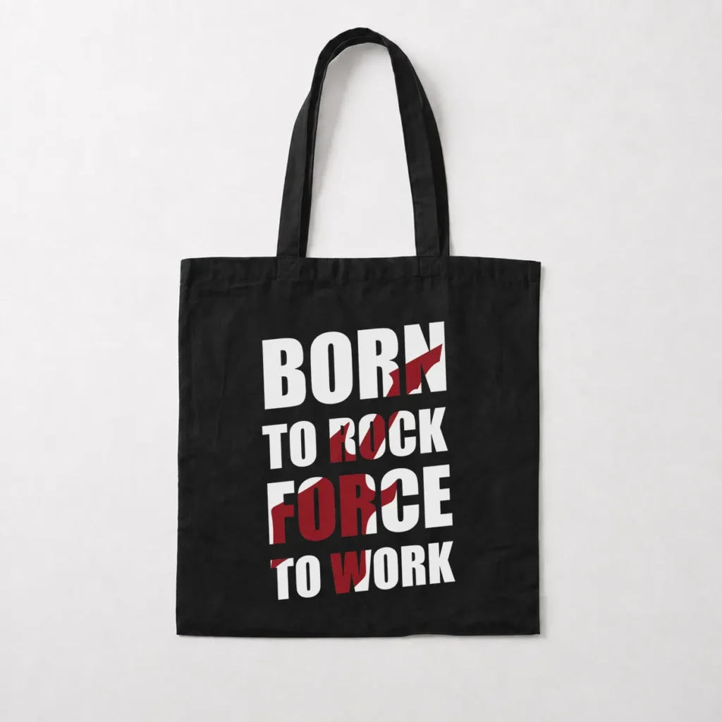 توت بگ موسیقی طرح Born to Rock Forced to Work کد 16393
