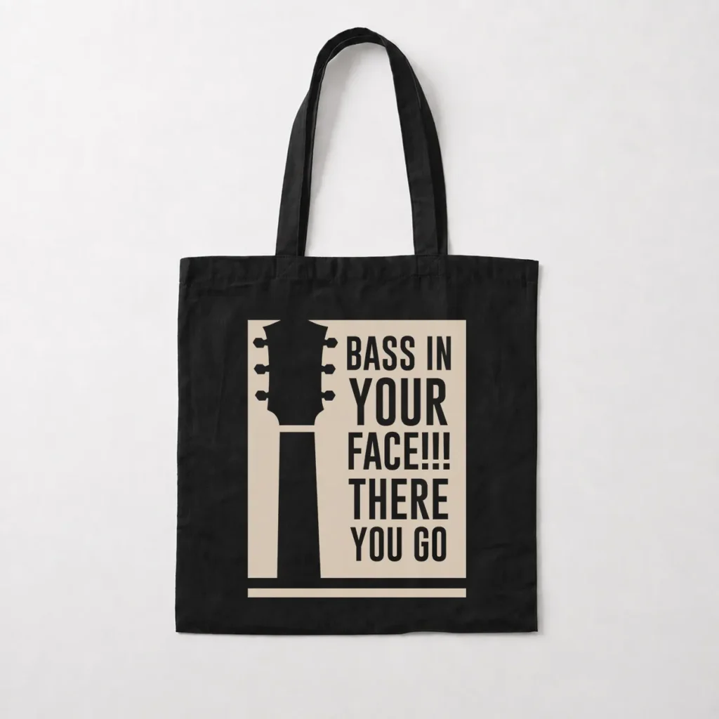 توت بگ گیتار طرح Bass in Your Face کد 16424
