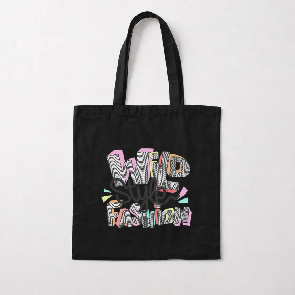 توت بگ گرافیتی طرح Wild Style Fashion کد 16484