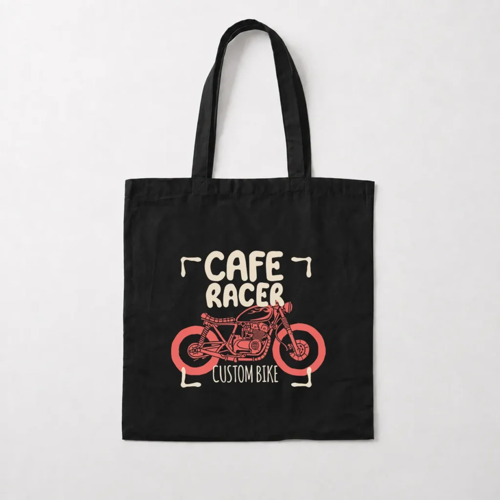 توت بگ موتور سیکلت طرح Cafe Racer Custom Bike کد 16501