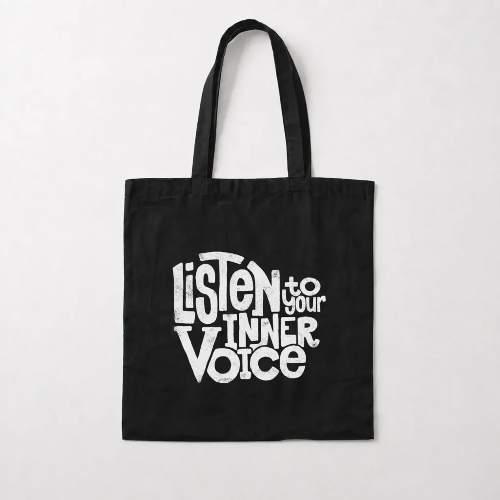 توت بگ تایپوگرافی Listen to Your Inner Voice کد 16509