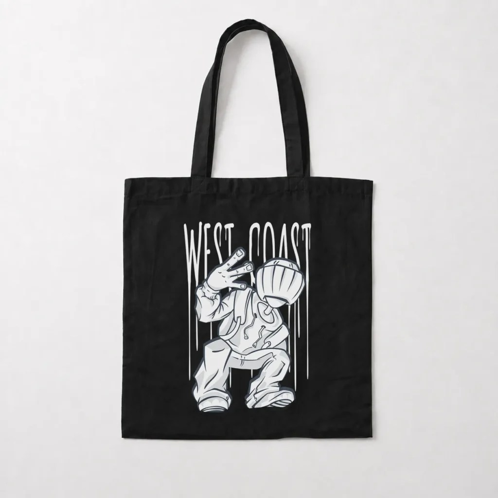 توت بگ گرافیتی طرح West Coast کد 16514