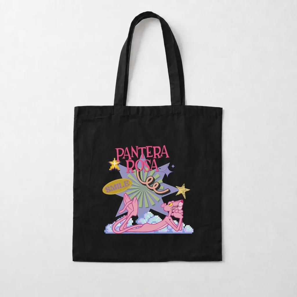 توت بگ پلنگ صورتی و نوشته Pantera Rosa کد 1652