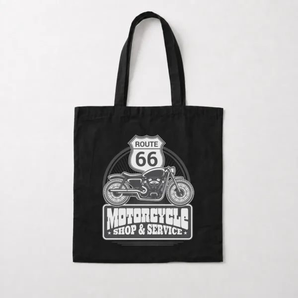 توت بگ موتور سیکلت طرح Route 66 Shop and Service کد 16538