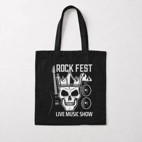توت بگ جمجمه و گیتار طرح Rock Fest کد 16569